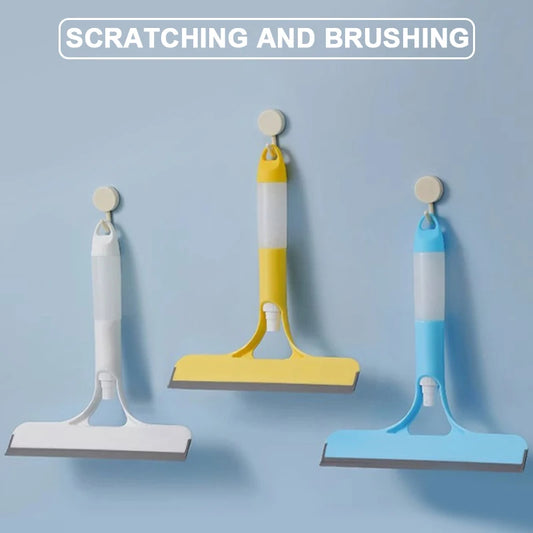 3-in-1 Car & Home Glass Cleaning Wiper with Spray Bottle